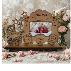 Personalizirani okvir za fotografiju bebe