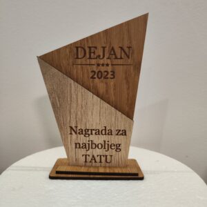 Drveni stalak “Najbolji tata”