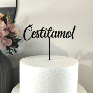 Toper za tortu Čestitamo!